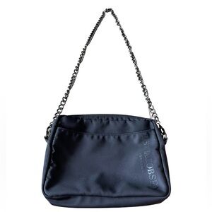Ilse Jacobsen Hornbaek Black Shoulder Bag with Chain Strap